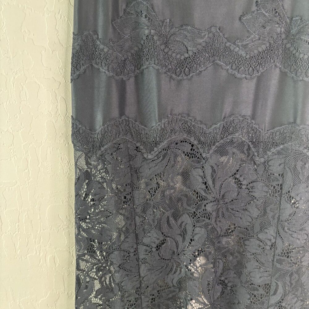 Paco Rabanne Black Lace Maxi Skirt - Picture 7 of 7